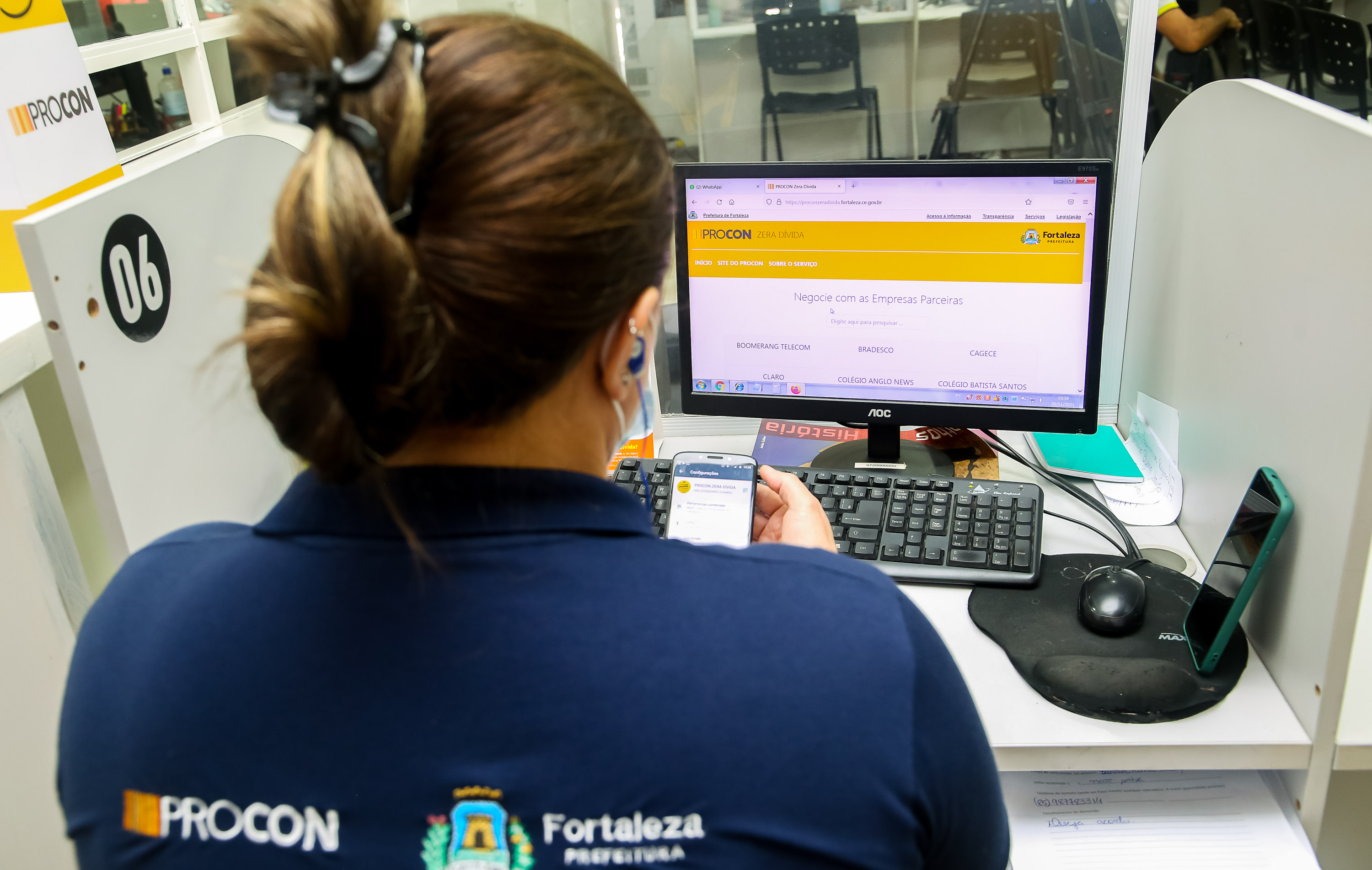 Pelo menos 30 mil pessoas já entraram em contato com o Mutirão Zera Dívida, do Procon Fortaleza, que acontece de forma virtual até 3 de dezembro 