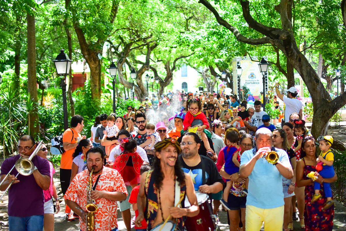 Ciclo Carnavalesco no Passeio Público de Fortaleza