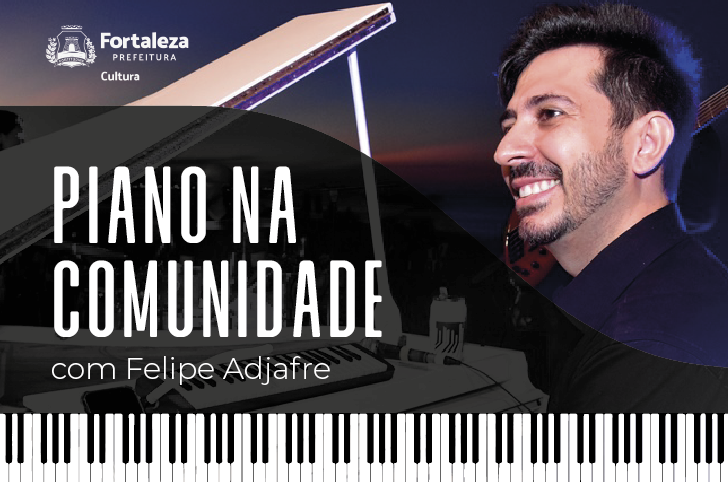 Felipe Adjafre tocando piano