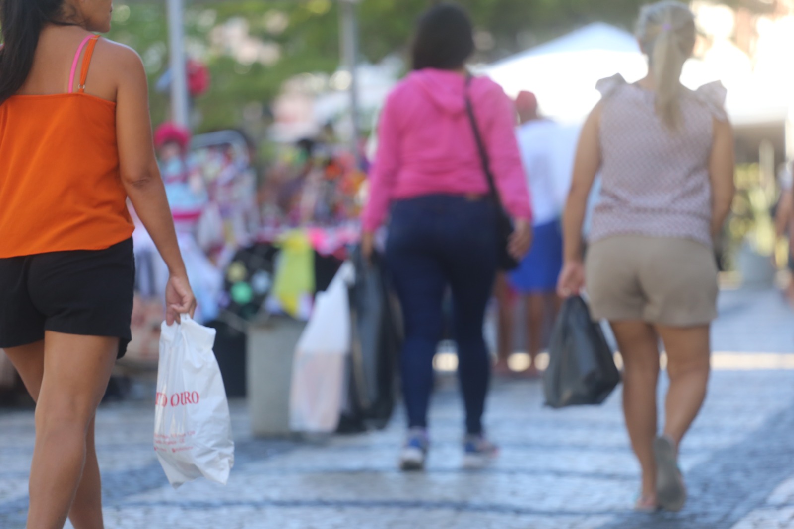 Comércio pelas ruas do Centro de Fortaleza