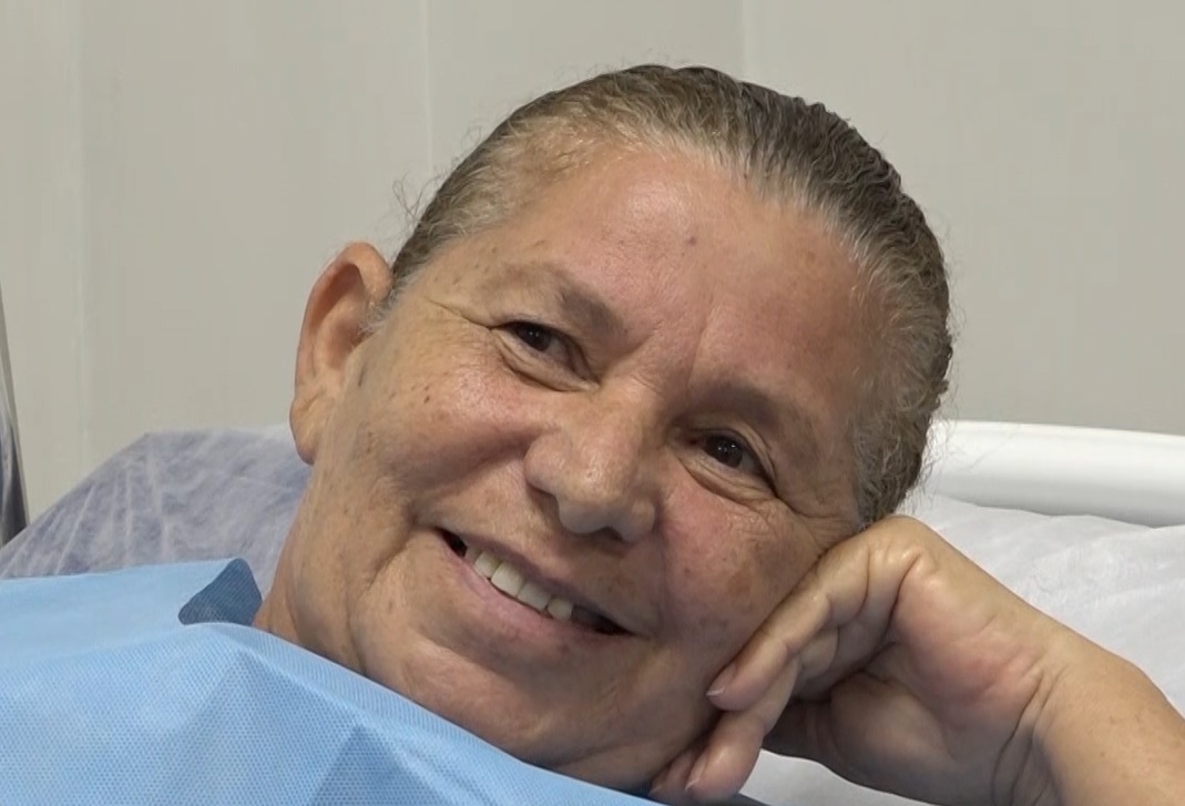 A artesã Lúcia Pinho